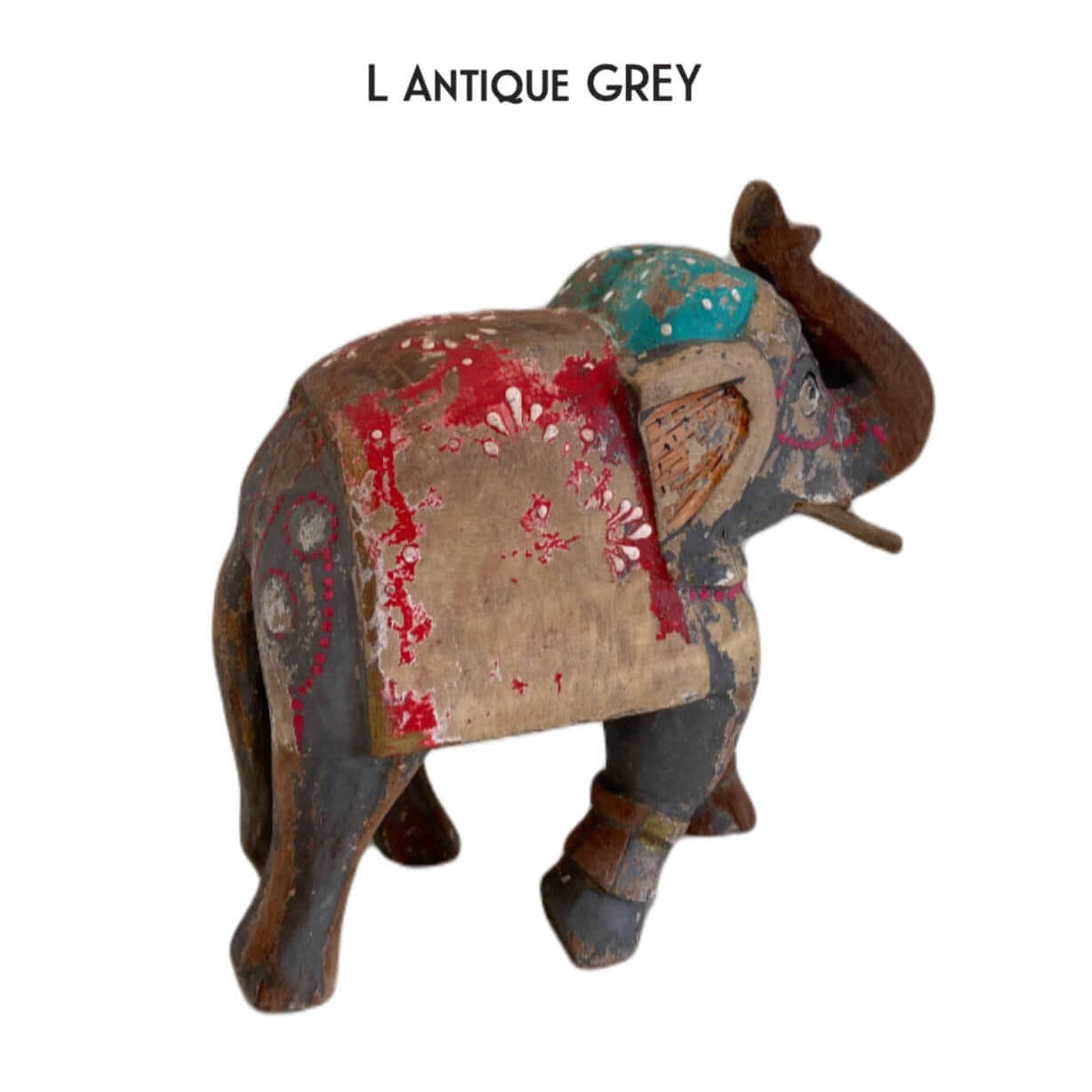 houten olifant beeld olifantenbeeld decor woondecor decoratie uniek hout olifanten olifantje geluk grijs groot beeld