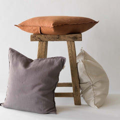 stonewashed linen cushion cover linnen kussenhoes kussen 50x50cm Tell Me More