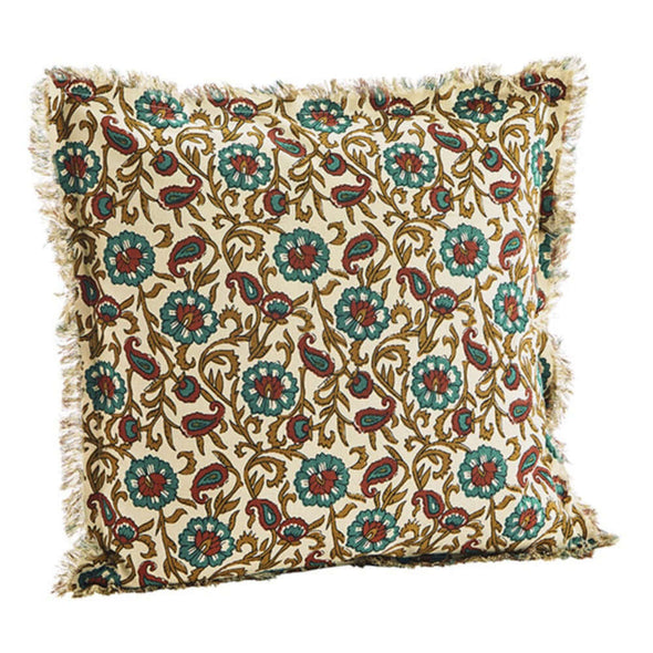 cushion cover w/ fringes 50x50 cm Madam Stoltz