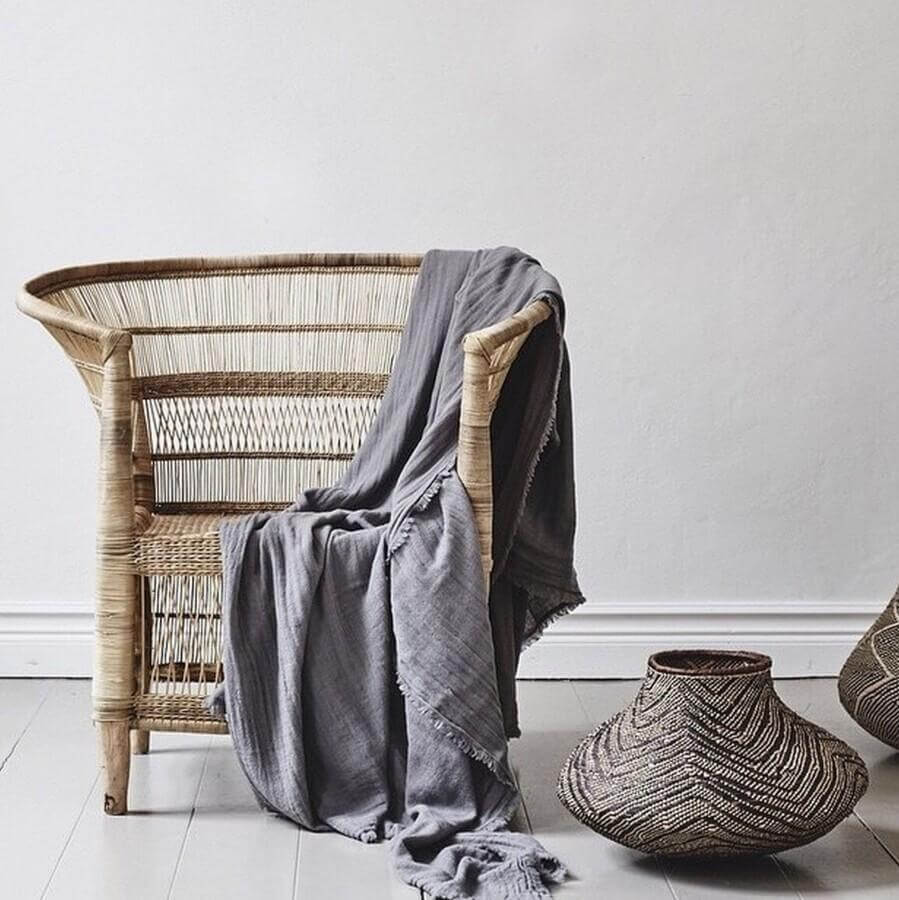 Malawi Rattanstuhl von Verre Fairtrade