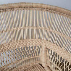 Iconic Malawi Chair Wicker Cane Handmade