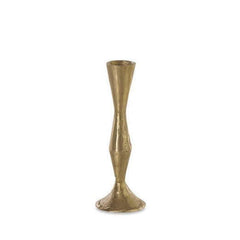 Nkuku Jahi golden brass candlestick gouden messing kandelaar