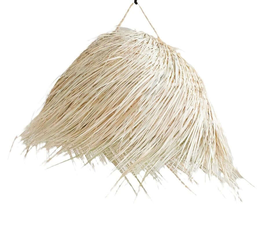 Souk in the City palm lamp fringes hair lampenkap boho style haar Marokko