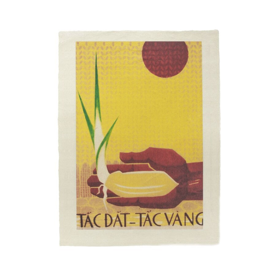 Van Verre Old Vietnam Propaganda Poster Sustainable Home Decorations Online