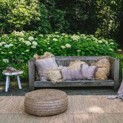 seagrass pouf 60 cm Bazar Bizar zeegras poef pouffe