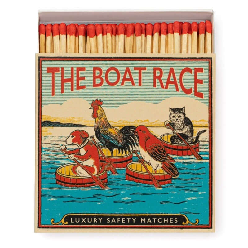 Archivist Gallery long matches matchbox letterpress luciferdoos groot lange lucifers the boat race